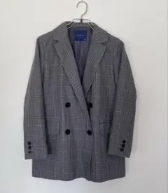 チェック柄ジャケット