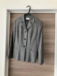 Aylesbury グレー チェック柄ジャケット