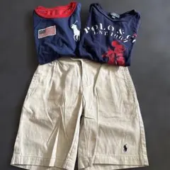 ラルフローレンTシャツショートパンツセット140