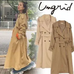 Ungrid ベージュ トレンチコート