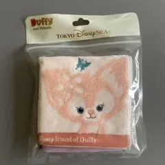 ディズニー　ダッフィー&フレンズ　リーナベル　ミニタオル　Disney