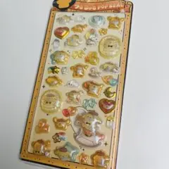 ポムポムプリン3D立体硬いかわいい動物ポップシール