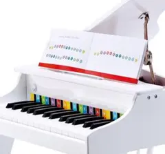 Hape Deluxe White Grand Piano 知育玩具のサムネイル