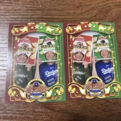 オリックスバファローズ　トレカ　オリ男爵　2枚セット　曽谷龍平　太田椋