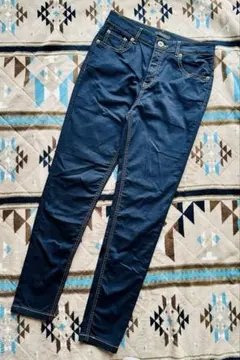 JEANASIS /ジーナシス【Ｌ】ダークブルー スキニーデニム