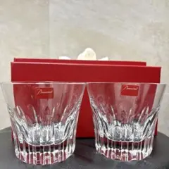 バカラ　Baccarat エトナ ロック　グラス　ペア　未使用品　贈答品
