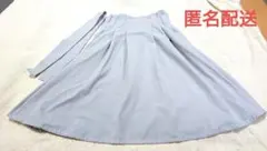 OLIVE des OLIVE レディース ひざ丈フレアスカート ブルーのサムネイル