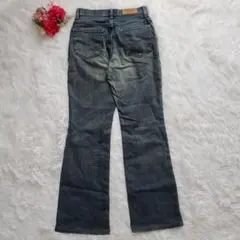 SOMETHING Sophia Flex ブーツカットデニム青28×32サイズ