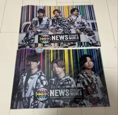 NEWS STRIPE WORLD クリアファイル A4サイズ 2枚セット