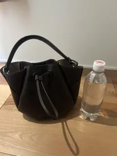 ZARA ブラウン　ハンドバッグのサムネイル