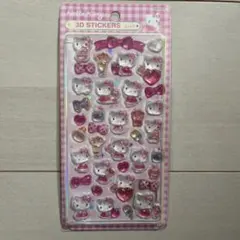 ハローキティ 3Dステッカー　ボンボンドロップシール