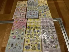 【新品未開封】ポケモン プチプチシール　キラキラシール6枚セット