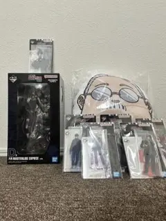 坂本デイズ　一番くじ　D賞大佛　E賞坂本太郎フェイスクッション