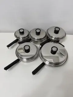 アムウェイ　大中フライパンと大中小ソースパンセット