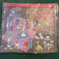 新品未使用 ディズニー100周年　一番くじ　ピンクポーチ