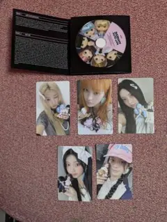 ILLIT NOT CUTE ANYMORE CD トレカ５種