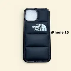 NORTH FACEダウン風デザイン／Iphone15用ケース