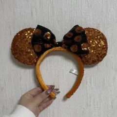 ミニー　カチューシャ　ハロウィン