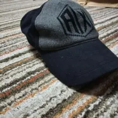 A|X Armani Exchange キャップ ブラック グレーのサムネイル