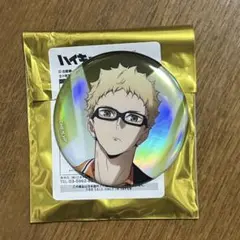 ハイキュー TD缶バッジ 挑戦者たち オーロラ 月島蛍