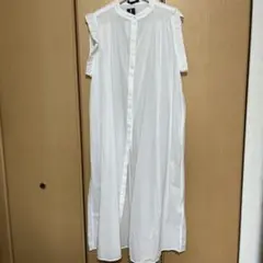 極美品】ダブルスタンダードクロージング ノースリーブ ロングブラウス 