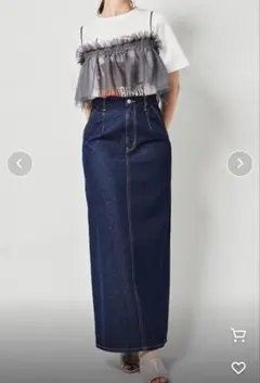 31 Sons de mode ペンシルデニムスカート （インディゴ）36のサムネイル