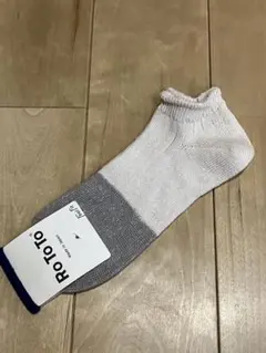 ROTOTO LINEN COTTON RIB SOCKS SHORT 未使用