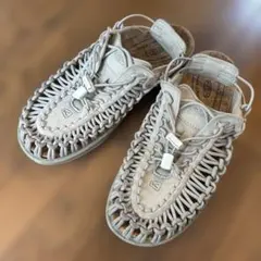 ☆希少美品☆KEEN☆キーンユニーク ピーエルティー タッセル 23cm 厚底