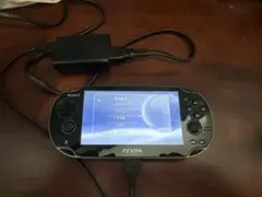 SONY PS Vita 本体 ブラック PCH-1100 ACアダプター付き
