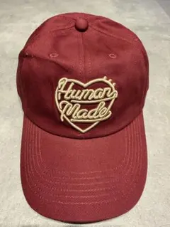 Human made cap burgundy キャップ Burgundy - Human Made 6 Panel Twill Cap หมวกผ้า Twill สีไวน์เข้ม