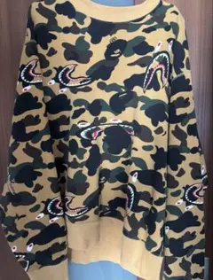 A Bathing Ape カモフラージュトレーナー L