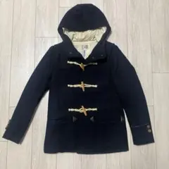 ワールド　ダッフルコート　サイズ145〜160ネイビー