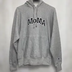 Champion MoMA Reverse Weave パーカー Sグレー