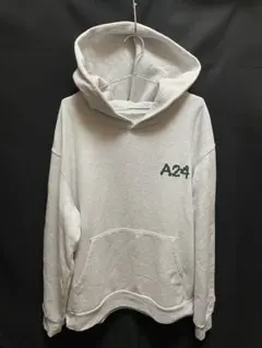 A24 Grey Dots Hoodie M