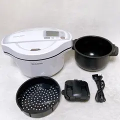 新品】SHARPヘルシオホットクックKN-HW24F-W - メルカリ
