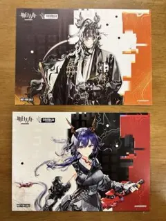 アークナイツ 明日方舟 アニメイト特典 ポストカード ウァン 赤刃明霄