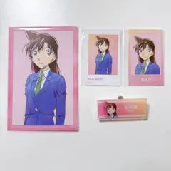 名探偵コナン アクリルネームプレート イラストカード セット 毛利蘭