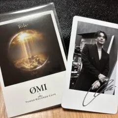 ØMI TOWER RECORDS CAFE ポストカード サイン入り