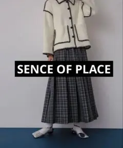 チェックプリーツスカート