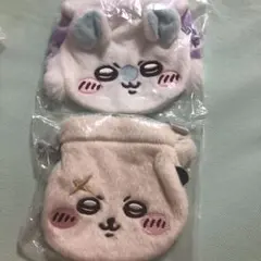 ちいかわ おかお巾着2 ラッコ•モモンガ