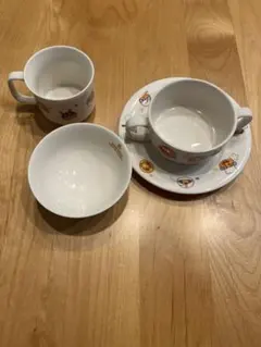 子ども用食器セット 陶器製 アンパンマン