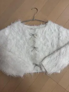 ファーカーディガン