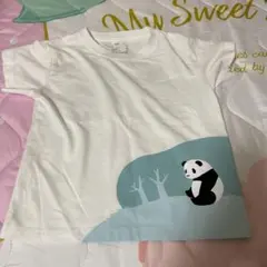 無印良品　パンダ　半袖Tシャツ　100サイズのサムネイル