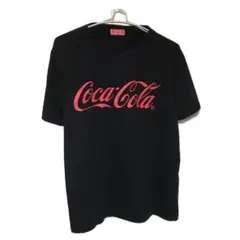 コカコーラ Coca-Cola 赤×黒 ロゴTシャツのサムネイル
