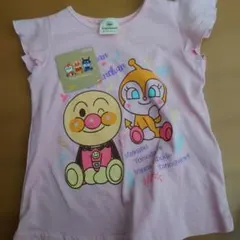 アンパンマン　ドキンちゃん　Tシャツ　カットソー　サイズ95 綿100% ピンク