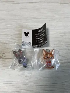 【新品】 ズートピア２ めじるしアクセサリー ニック ジュディ ガチャガチャ