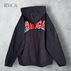 【RVCA ルーカ】　ムラサキスポーツ別注　パーカー　撥水　大きいサイズ　黒