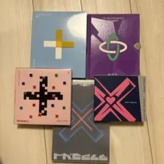 TXT 韓国版　CD5枚セット