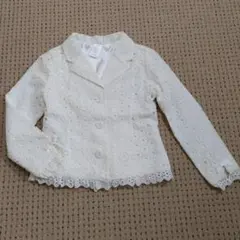 ２回着 美品　GYMBORee ジンボリー　素敵なレースジャケット サイズ６