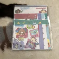 リラックマ レターセット マルチカラー